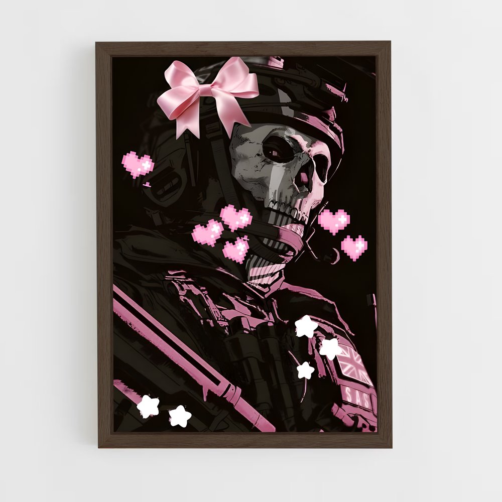 Poster Pink Skull Brigade – affiche Call of Duty (vue 5)